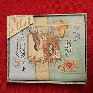 'Memories from a mother's heart' artwork by Susan Winget Keepsake gift ready NIB